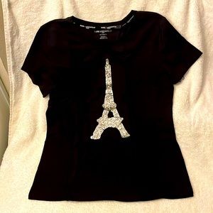 KARL LAGERFELD PARIS
Beaded Eiffel Tower Tee
Brand: KARL LAGERFELD
BLACK
XS
